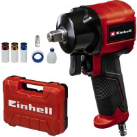 Einhell Pneumatic screwdriver TC-PW 610 Compact, 610Nm, 6.3bar, 142l/min, M14, 3 heads, case, 1.14kg (4138965)
