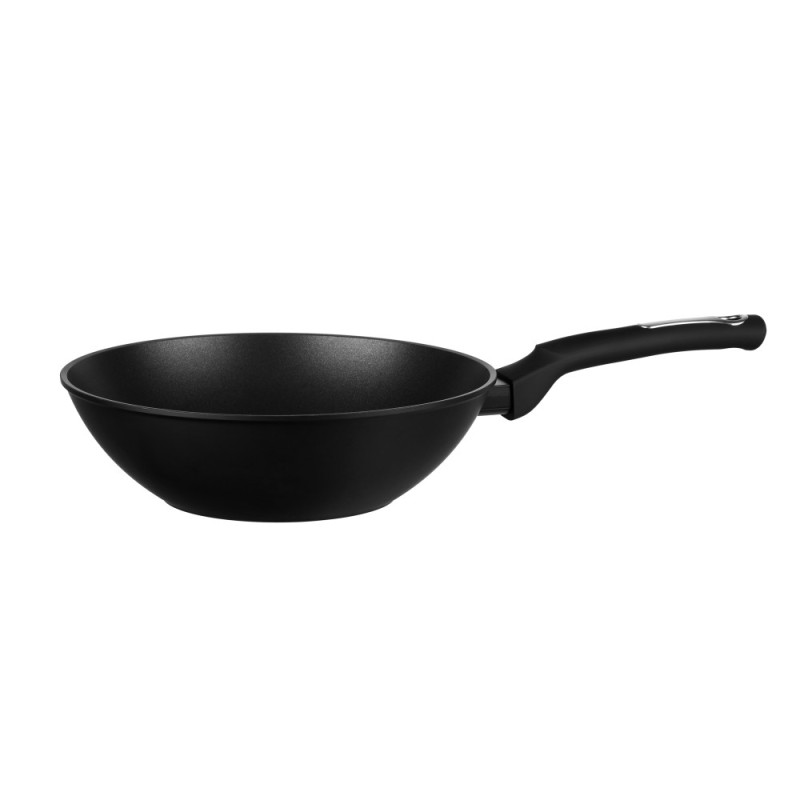 ARDESTO WOK Fry pan Gemini Trento, 28cm, aluminium, black (AR1928GMW)