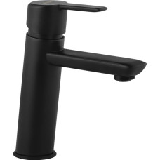 Deante Washbasin tap Arnika, spout lenght - 118mm, non-swivel, 1-handle, black (BQA_N21M)