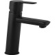 Deante Washbasin tap Arnika, spout lenght - 118mm, non-swivel, 1-handle, black (BQA_N21M)