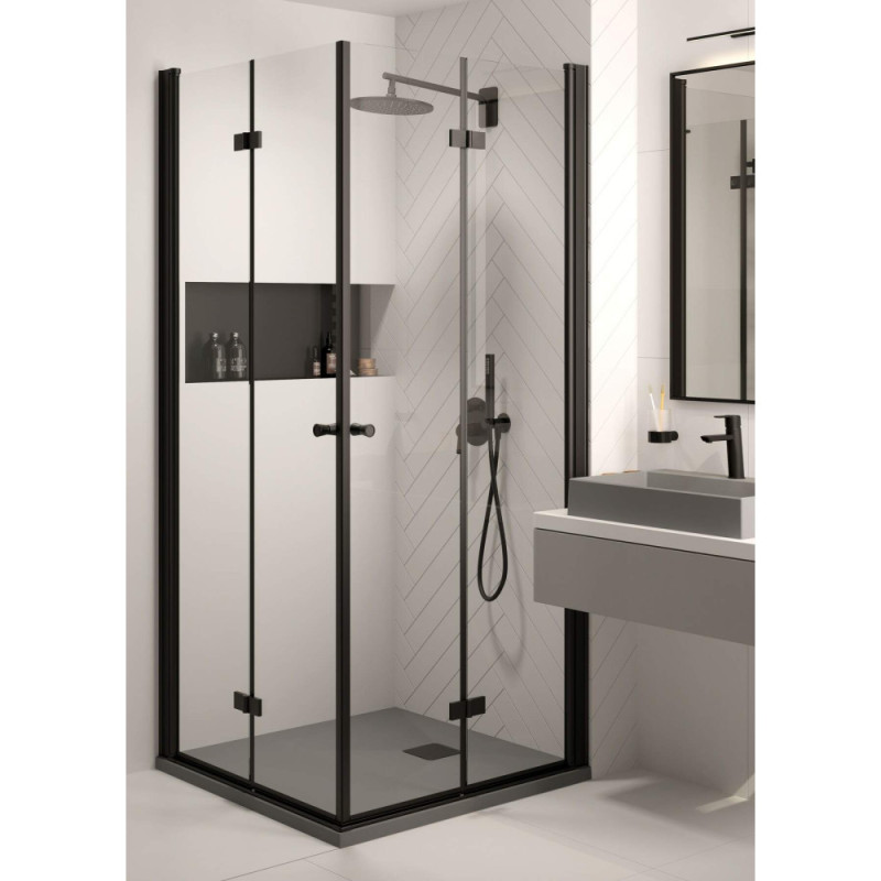 Deante Washbasin tap Arnika, spout lenght - 118mm, non-swivel, 1-handle, black (BQA_N21M)