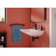 Deante Washbasin tap Arnika, spout lenght - 118mm, non-swivel, 1-handle, black (BQA_N21M)