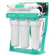 Ecosoft P'URE AquaCalcium Mint Reverse Osmosis Filter with Pump on Bed, 75gpd DuPont Membrane, AquaCalcium Mineral Enriching Cartridge, 1:1 Drainage (MO675PSMACECO)