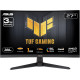 ASUS Monitor 27  TUF Gaming VG27VQM1B DVI, 2xHDMI, DP, MM, VA, 280Hz, 1ms, DCI-P3 90%, CURVED, AdaptiveSync (90LM0A81-B01170)