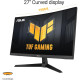 ASUS Monitor 27  TUF Gaming VG27VQM1B DVI, 2xHDMI, DP, MM, VA, 280Hz, 1ms, DCI-P3 90%, CURVED, AdaptiveSync (90LM0A81-B01170)