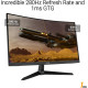 ASUS Monitor 27  TUF Gaming VG27VQM1B DVI, 2xHDMI, DP, MM, VA, 280Hz, 1ms, DCI-P3 90%, CURVED, AdaptiveSync (90LM0A81-B01170)