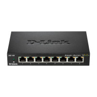 D-Link Комутатор DGS-108 8xGE, Некерований