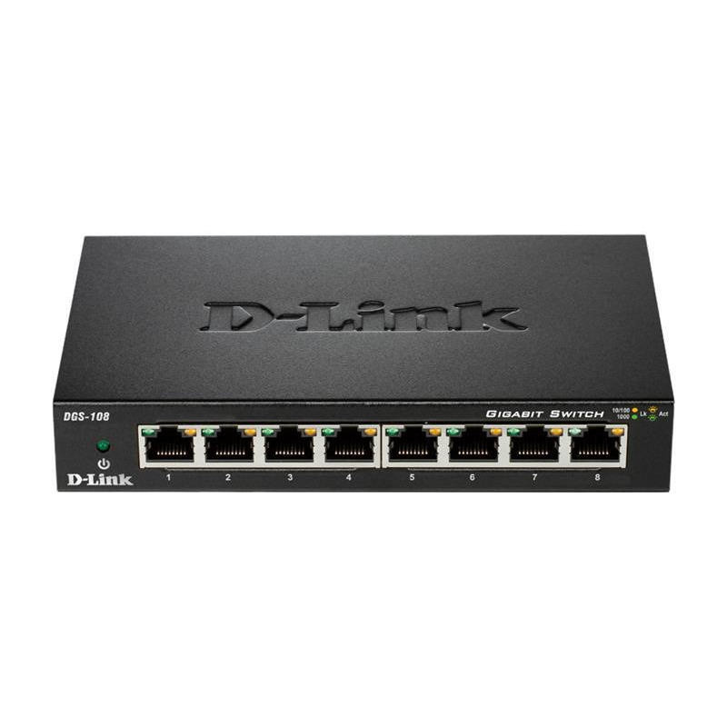 D-Link Switch DGS-108 8xGE Unmanaged