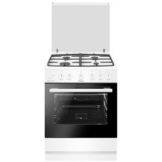 Hansa Cooker gas, 71L, 60x60cm, convection, cast-iron, white (FCGW63193)