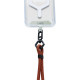 UAG CIVILIAN THICK CROSSBODY LANYARD, Rust/Black (964420119140)