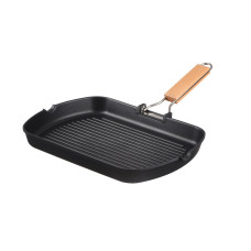 ARDESTO Grill fry pan Gemini Baceno, 34х24cm, aluminium, black (AR1934GF)