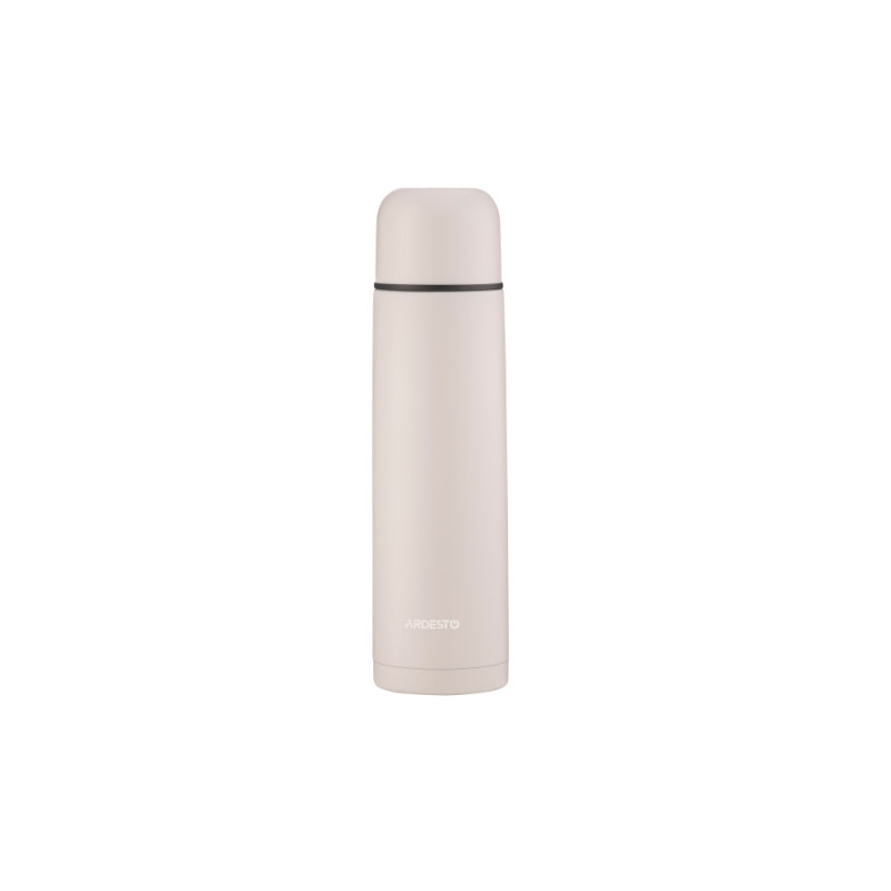 ARDESTO Thermal Bottle Bright City 1000 ml, beige, stainless steel (AR2610BG)