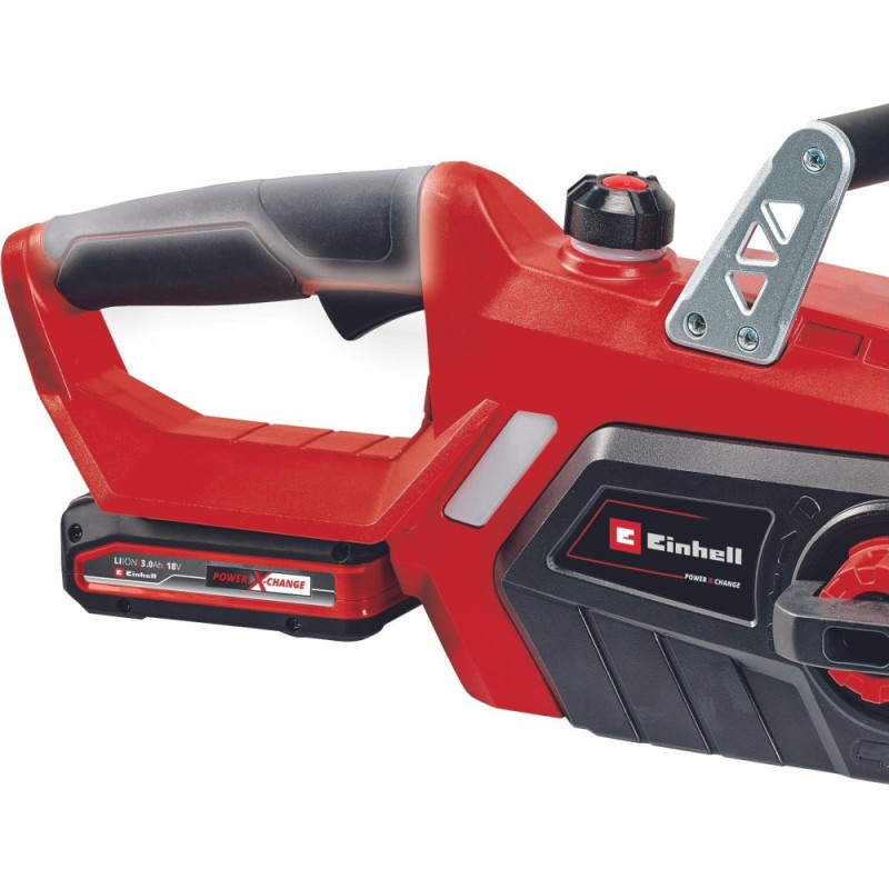 Einhell Cordless chainsaw GE-LC 18/25 Li Set, PXC, 18V, tire 25cm, 4.3m/s, battery. 3.0Ah and charger, additional chain, 3.6kg (4501777)