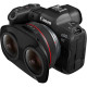 Canon RF 5.2mm f/2.8 Dual Fisheye RF VR Lens (5554C005)
