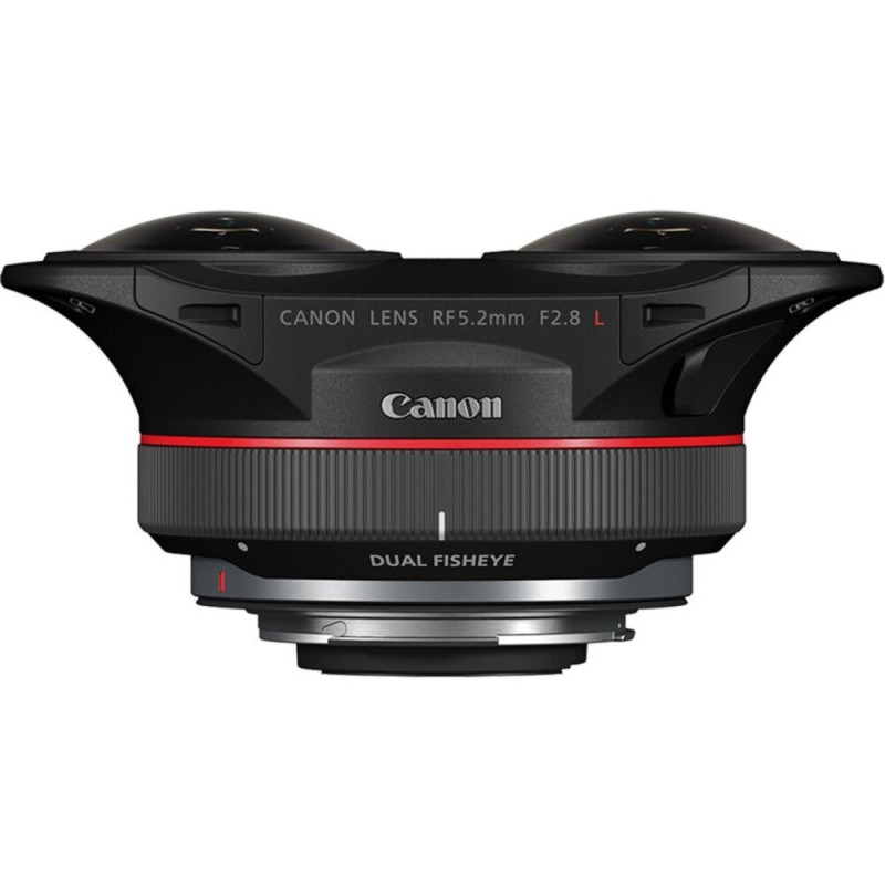 Canon RF 5.2mm f/2.8 Dual Fisheye RF VR Lens (5554C005)