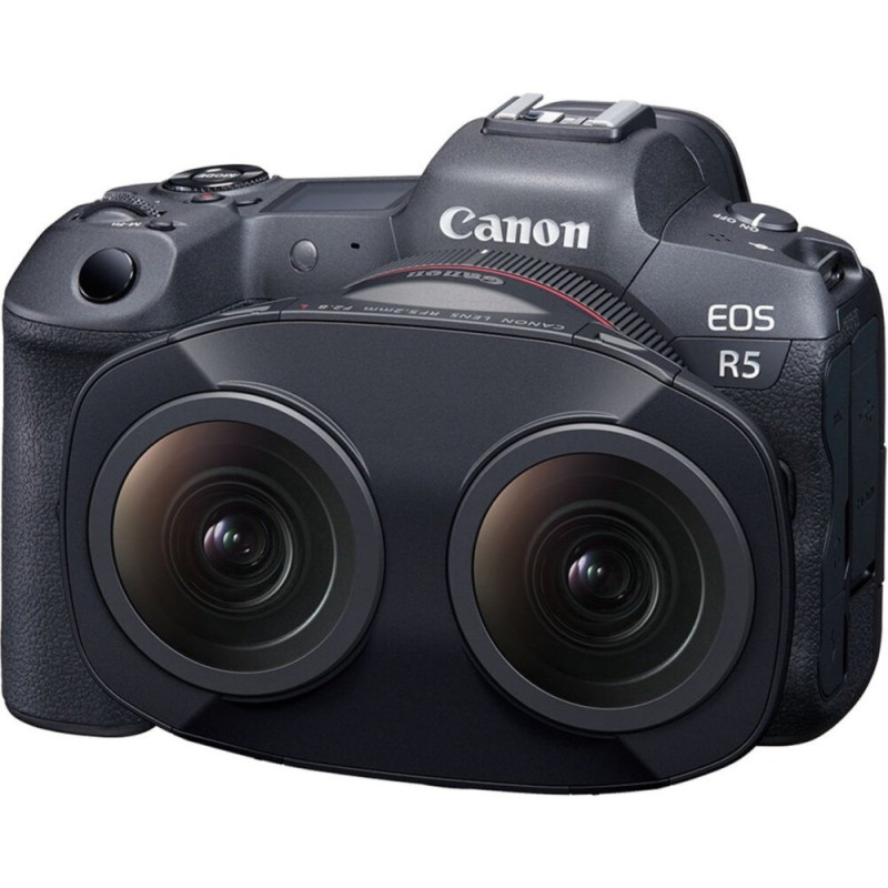 Canon RF 5.2mm f/2.8 Dual Fisheye RF VR Lens (5554C005)