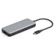 Digitus Док-станція DIGITUS USB-C > 2xHDMI/2xUSB-A/USB-C/SD/MicroSD/RJ54 (DA-70915)