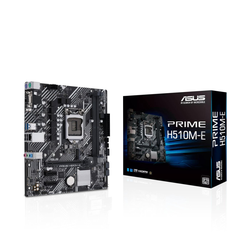 ASUS PRIME H510M-E s1200 H510 2xDDR4 HDMI DP VGA mATX (90MB17E0-M0EAY0)