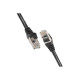 2E Cat 6, S-FTP экран оплётка фольга, RJ45, 4Х2 27AWG , 7/0.14 Cu, 1.00 m, PVC, Black (2E-PC6SFTPCOP-100BK)
