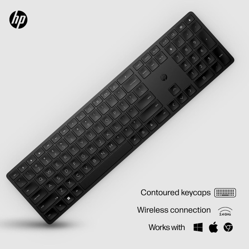 HP Keyboard 450 Programmable WL UKR black (4R184AA)