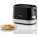 Gorenje Тостер 850Вт, підігрів, розморожування, пластик, чорний (T800DB)