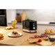 Gorenje Тостер 850Вт, підігрів, розморожування, пластик, чорний (T800DB)