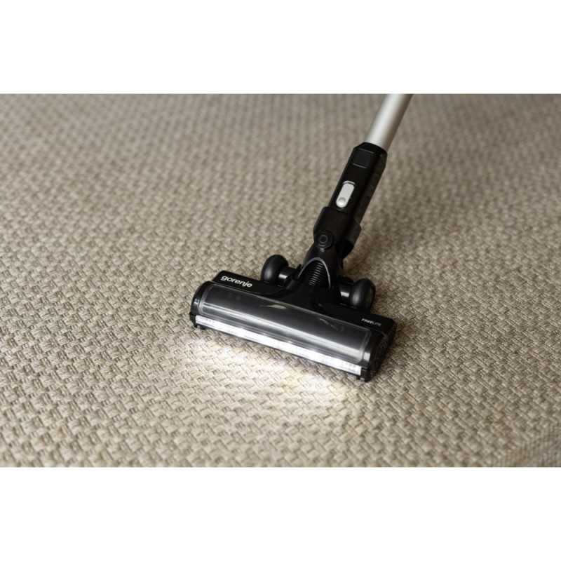 Gorenje Cordless VC, 132W, dust cont -0,5L, battery operation up to 25min, weihgt-2,6kg, black (SVC216300FLA)
