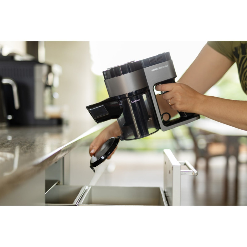 Gorenje Cordless VC, 132W, dust cont -0,5L, battery operation up to 25min, weihgt-2,6kg, black (SVC216300FLA)