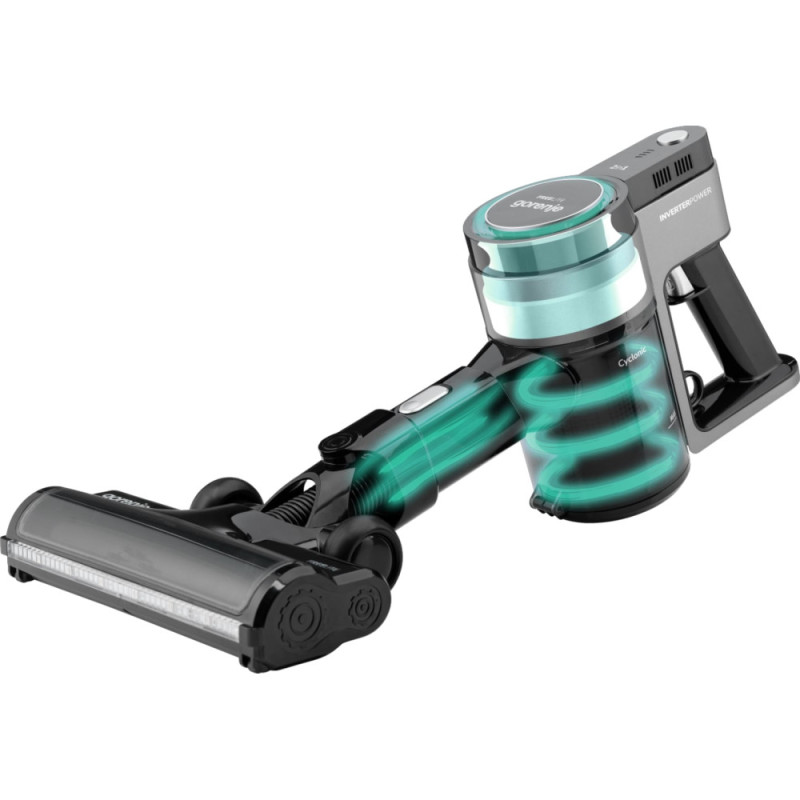 Gorenje Cordless VC, 132W, dust cont -0,5L, battery operation up to 25min, weihgt-2,6kg, black (SVC216300FLA)