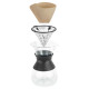 CATLER coffee maker drip 1l, ground, display, built-in scale, black (CM4012)