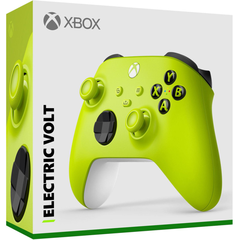 Microsoft Xbox Wireless Controller Yellow Electric (QAU-00022)