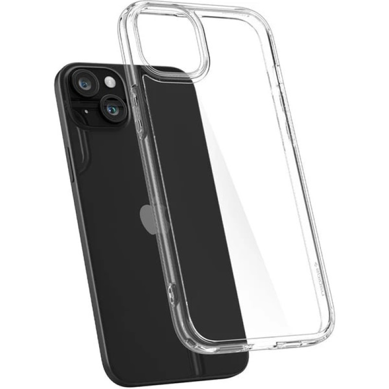 Spigen Apple iPhone 15 Plus Crystal Hybrid, Crystal Clear
