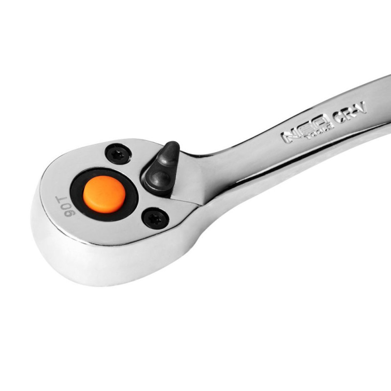 Neo Tools Набір торцевих головок, 12шт, 3/8", тріскачка 90 зубців, CrV (10-020N)