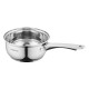 ARDESTO Saucepan Gemini Gourmet, glass lid, 1.2 l, stainless steel