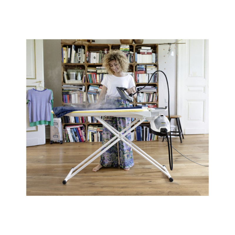 Karcher steam cleaner SI 4 EasyFix Iron, 2000W, 800ml, 3.5Bar, ironing board and iron, white (1.512-637.0)