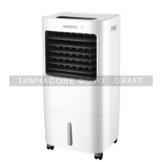ARDESTO Air Cooler ACO-B15 3in1 cooler-humidifier-fan, 15 m2, electric control, 15 l tank, 410 m3/h, display, timer, auto shutdown, remote control, white/black