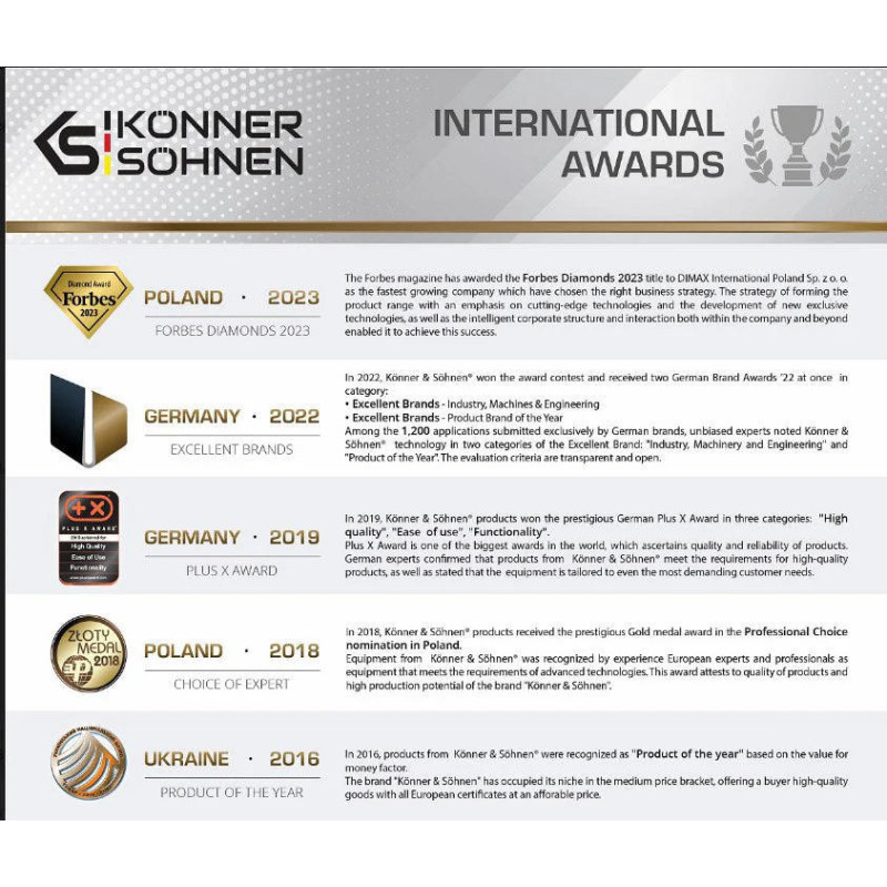 Könner & Söhnen Генератор дизельний KS 8100HDE-1/3 ATSR (EURO V), 230/400В, 5.5/6.0кВт, передстартовий підігрів, вихід ATS, 117кг (KS8100HDE-1/3ATSR)