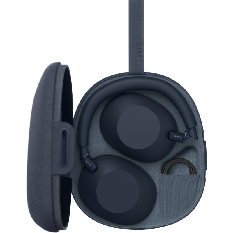 Sony WH-1000XM6 Headphones Over-ear BT 5.3, ANC, Hi-Res, AAC, LDAC, LC3, Wireless, Mic, Blue (WH1000XM6L.E)
