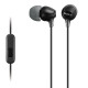 Sony Наушники In-ear MDR-EX15AP 3.5 mini-jack, Mic, Черный (MDREX15APB.CE7)