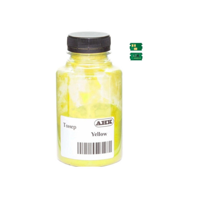 Тонер Kyocera Ecosys PA2600/MA6100, TK-5450 90г 3.2K Yellow chip АНК (50000616)