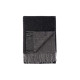 ARDESTO Blanket Leonardo Doubleface, 140x200cm, 100% wool, dark grey-grey (ART0403LD)