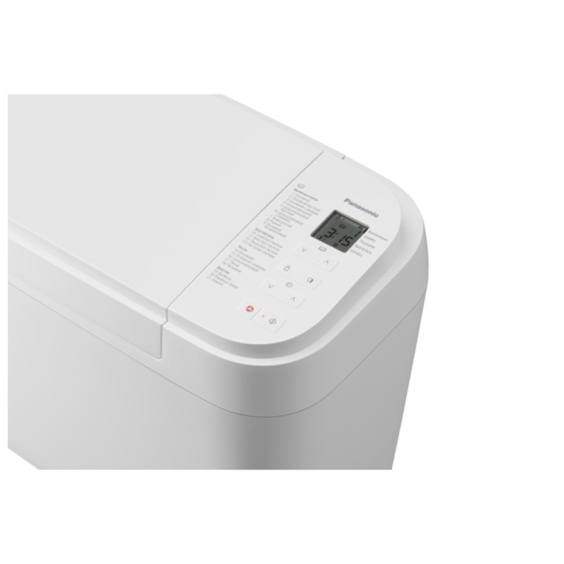 Panasonic bread maker 550W, programs-21, max weight -1.25kg, form-rectangle, plastic, white (SD-B2510WTS)