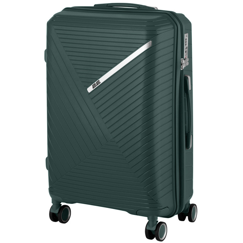 2E PP TROLLEY LUGGAGE SET 3IN1 SIGMA, EMERALD GREEN (2E-SPPS-SET3-EG)