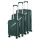 2E PP TROLLEY LUGGAGE SET 3IN1 SIGMA, EMERALD GREEN (2E-SPPS-SET3-EG)