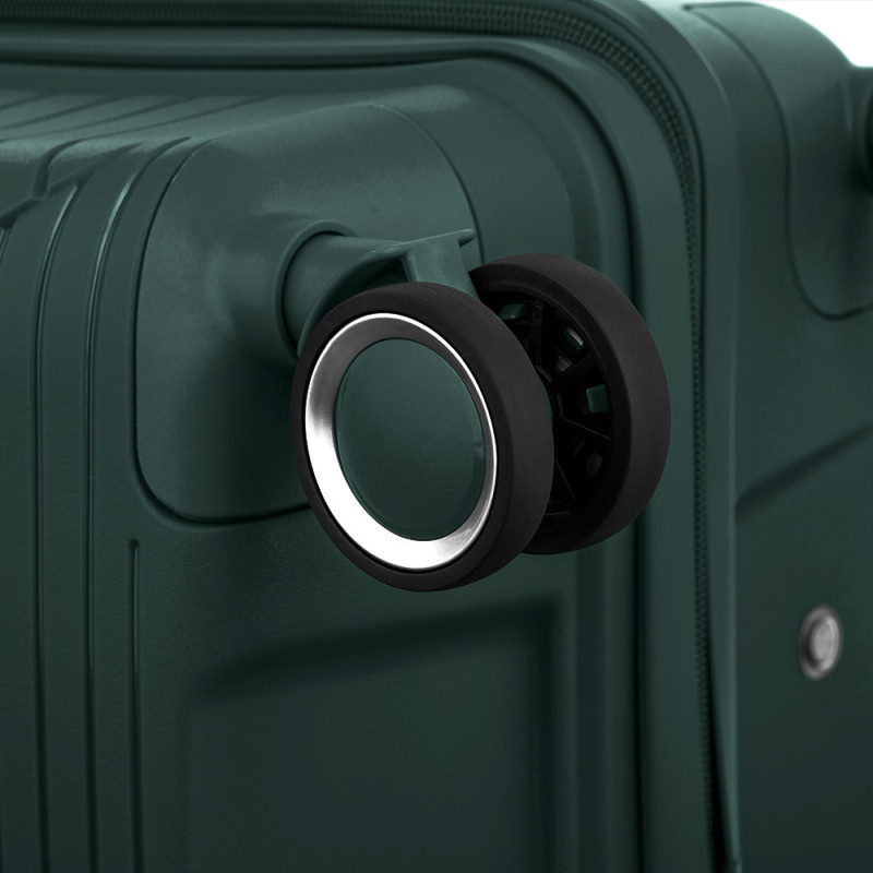 2E PP TROLLEY LUGGAGE SET 3IN1 SIGMA, EMERALD GREEN (2E-SPPS-SET3-EG)