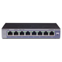 NETGEAR Коммутатор GS108E 8xGE, управляемый L2 (GS108E-300PES)