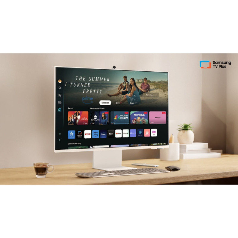 Samsung Monitor 32 Smart M8 S32BM801 HDMI, USB, Bluetooth, MM, Cam, VA, 3840x2160, 4ms (LS32DM801UIXUA)