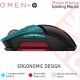 HP Мышь OMEN Photon, RGB, WL, чёрный (6CL96AA)