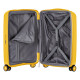 2E Suitcase Small, Aero, polypropylen, 35/44 L, TSA, 4 wheels, EXP, amber yellow (2E-SPP-AERO-S-AY)