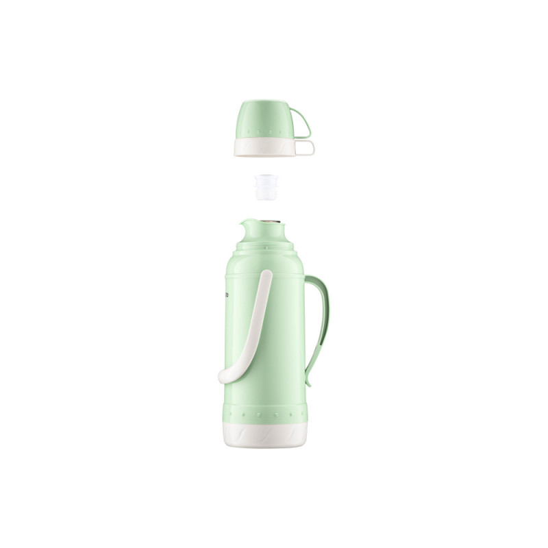 ARDESTO Vacuum flask Gemini Gourmet 2000 ml, plastic, glass flask, green (AR2620GRG)